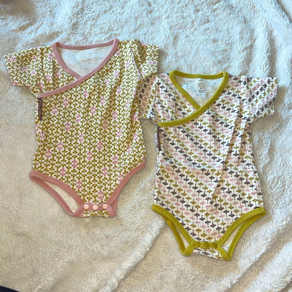 petunia pickle bottom onesies 2pc